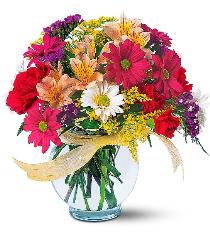 Photo of flowers: Joyful & Thrilling Vase Bouquet